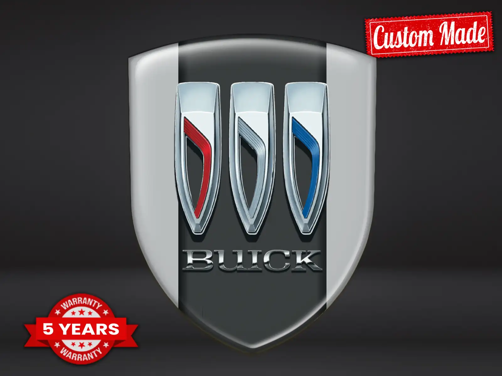 Buick Windschutzaufkleber Auto Racing Minimal Stern